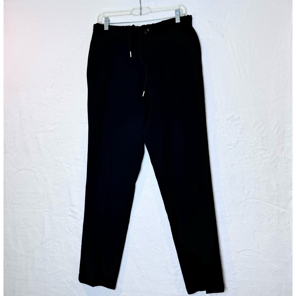 Selected Homme Men’s black Trousers Size Medium Tapered String Pants